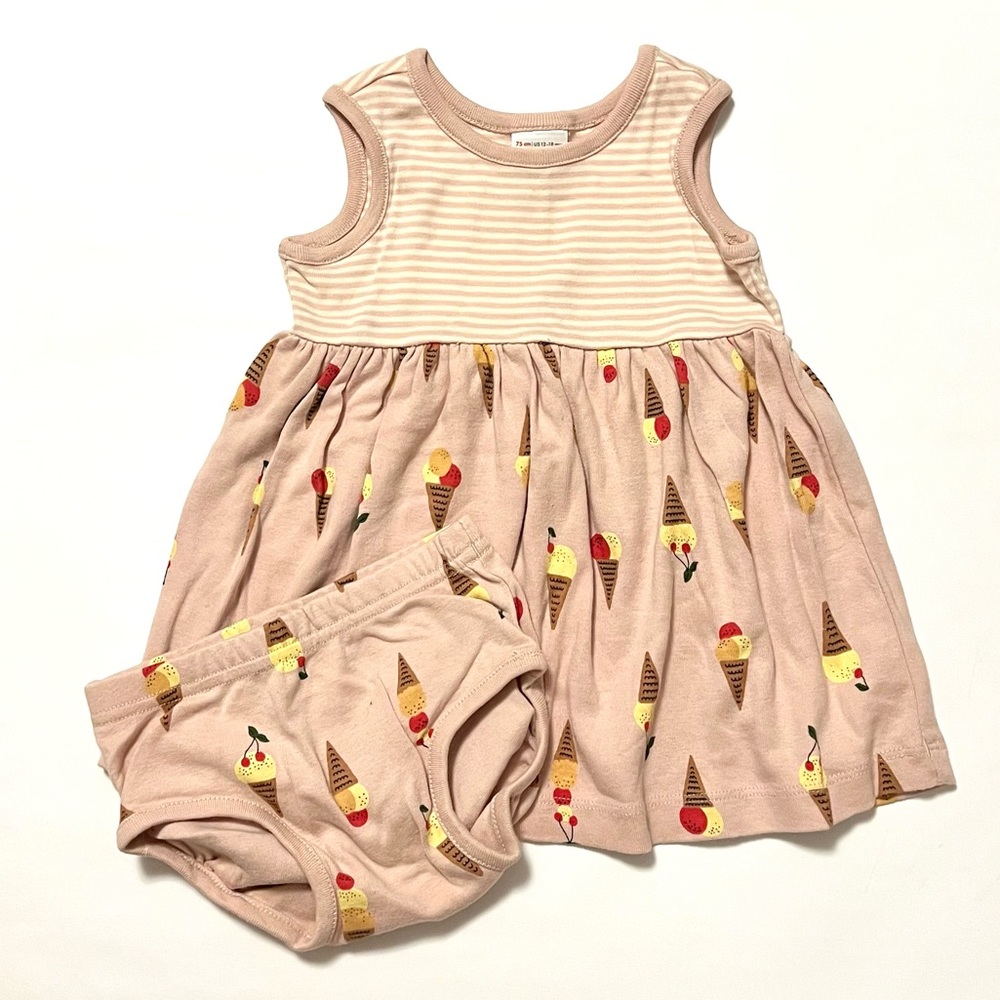 Hanna Andersson toddler cotton dress